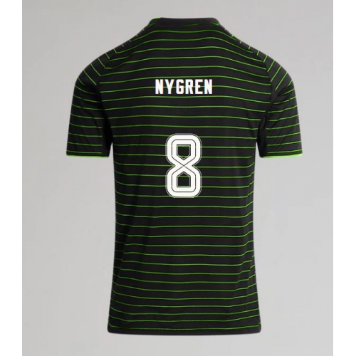 Billige Fotballdrakt Celtic Benjamin Nygren #8 Replika Bortedrakt 2025-26 Kortermet Billige Fotballdrakt Celtic Benjamin Nygren #8 Replika Bortedrakt 2025-26 Kortermet